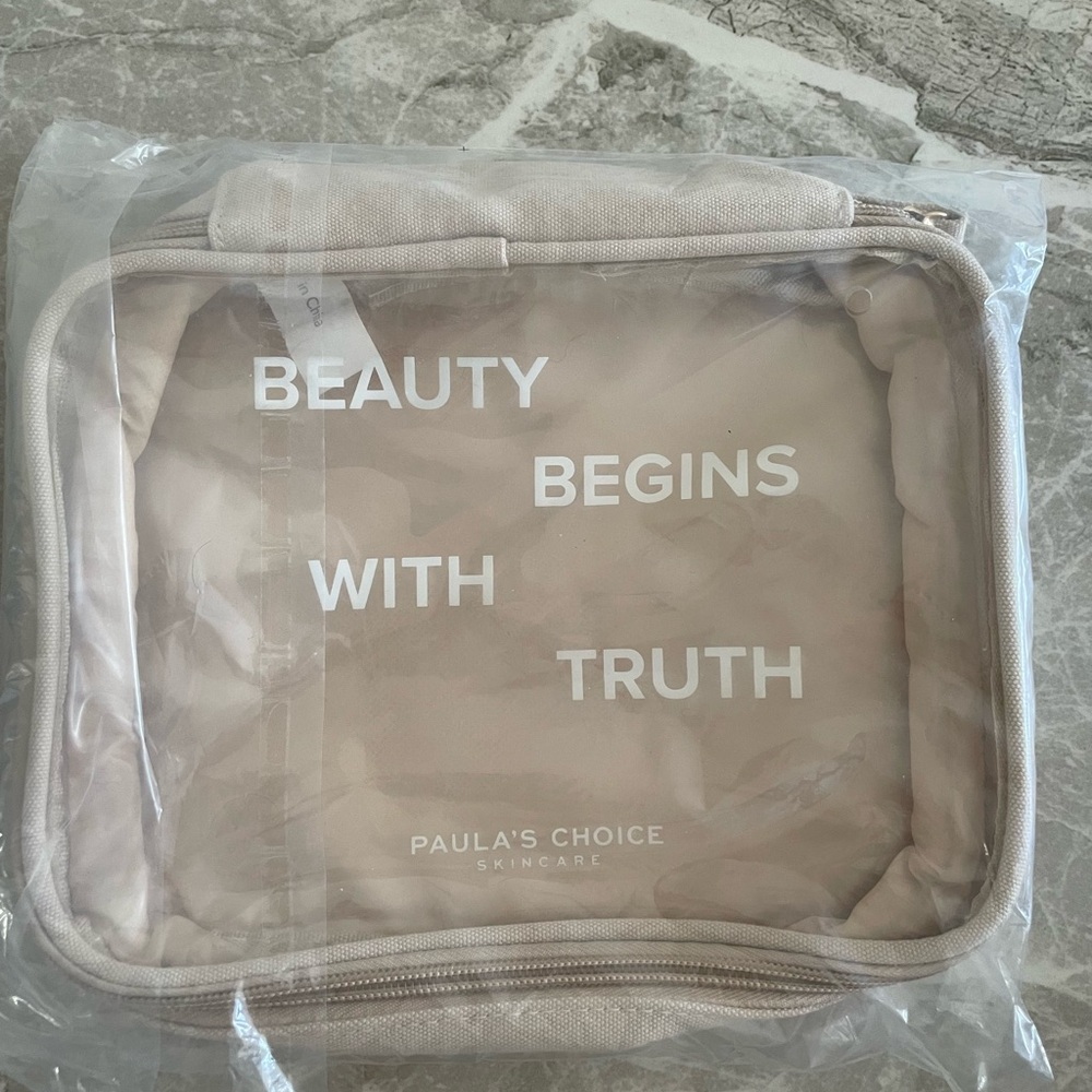 Paula’s cosmetic bag